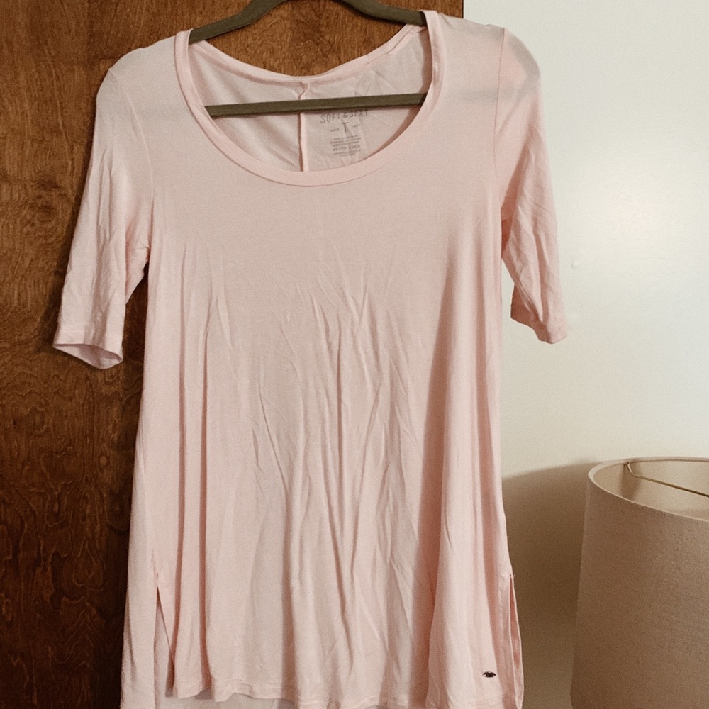 Light Pink Soft and Sexy T-shirt